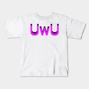 UwU 3D Kids T-Shirt